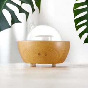 Solid Wood Aroma Diffuser Spray Humidifier Household Mute Large Capacity Night Light Wooden Aromatherapy Machine Waterless 6.jpg 20240915 4405628